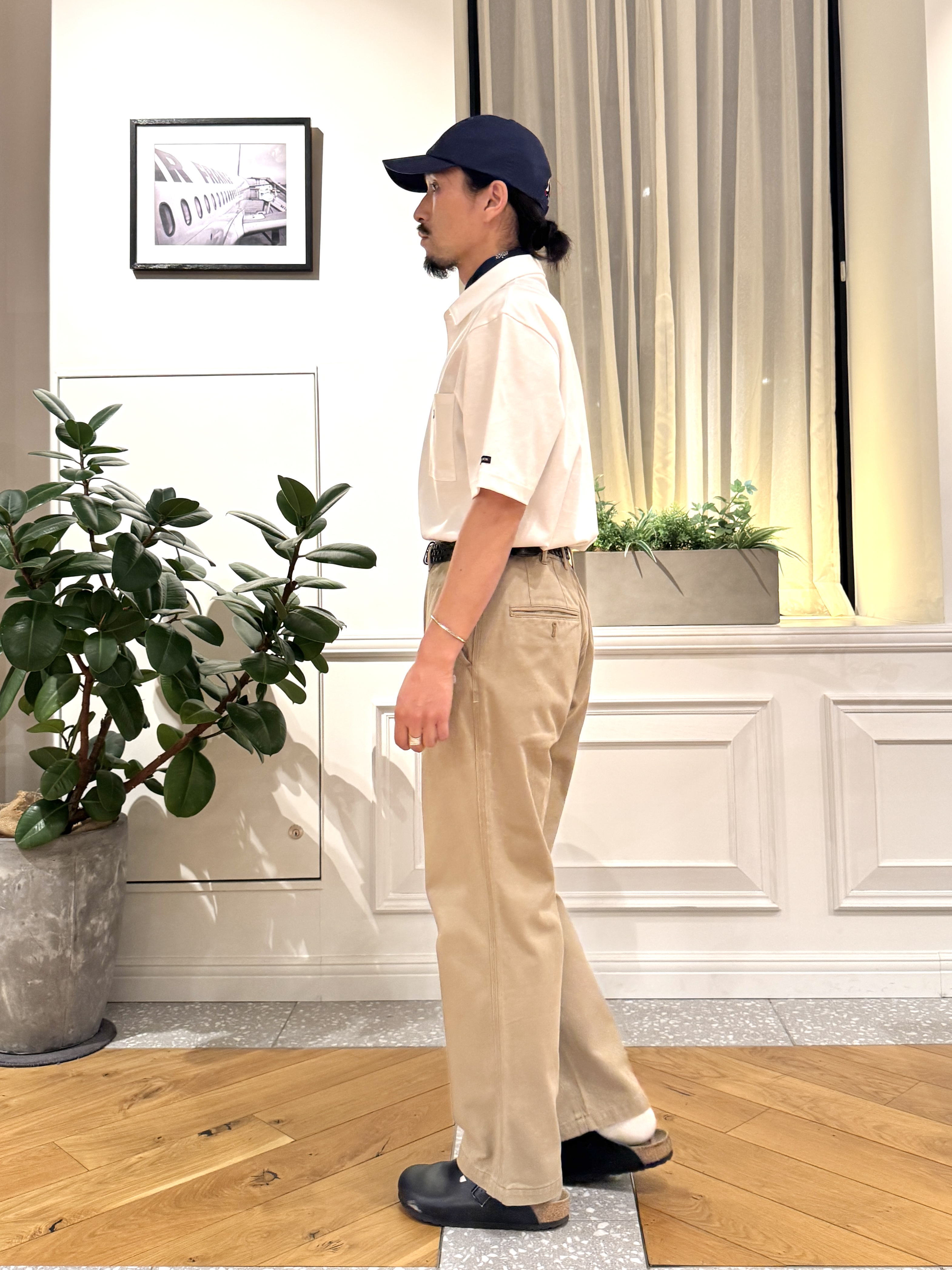 kawarataniさんの「DRESSTERIOR｜【接触冷感/抗菌防臭/消臭/Safari5月号掲載】ICE CLEAR COTTON オーバーフィッ」を使ったコーディネート