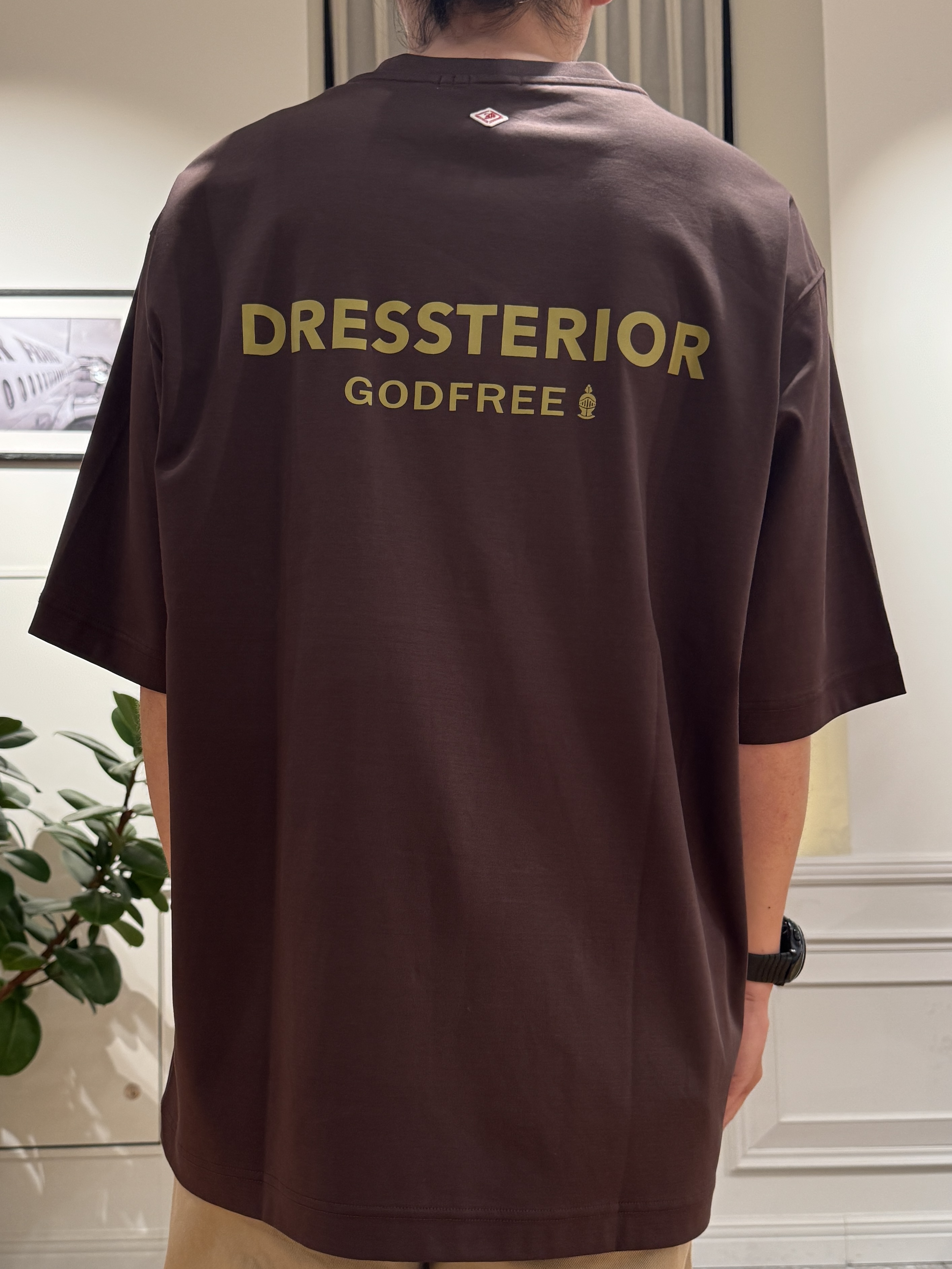 kawarataniさんの「DRESSTERIOR｜【接触冷感／抗菌防臭／消臭】ICE CLEAR COTTON オーバーフィットTシャツ」を使ったコーディネート