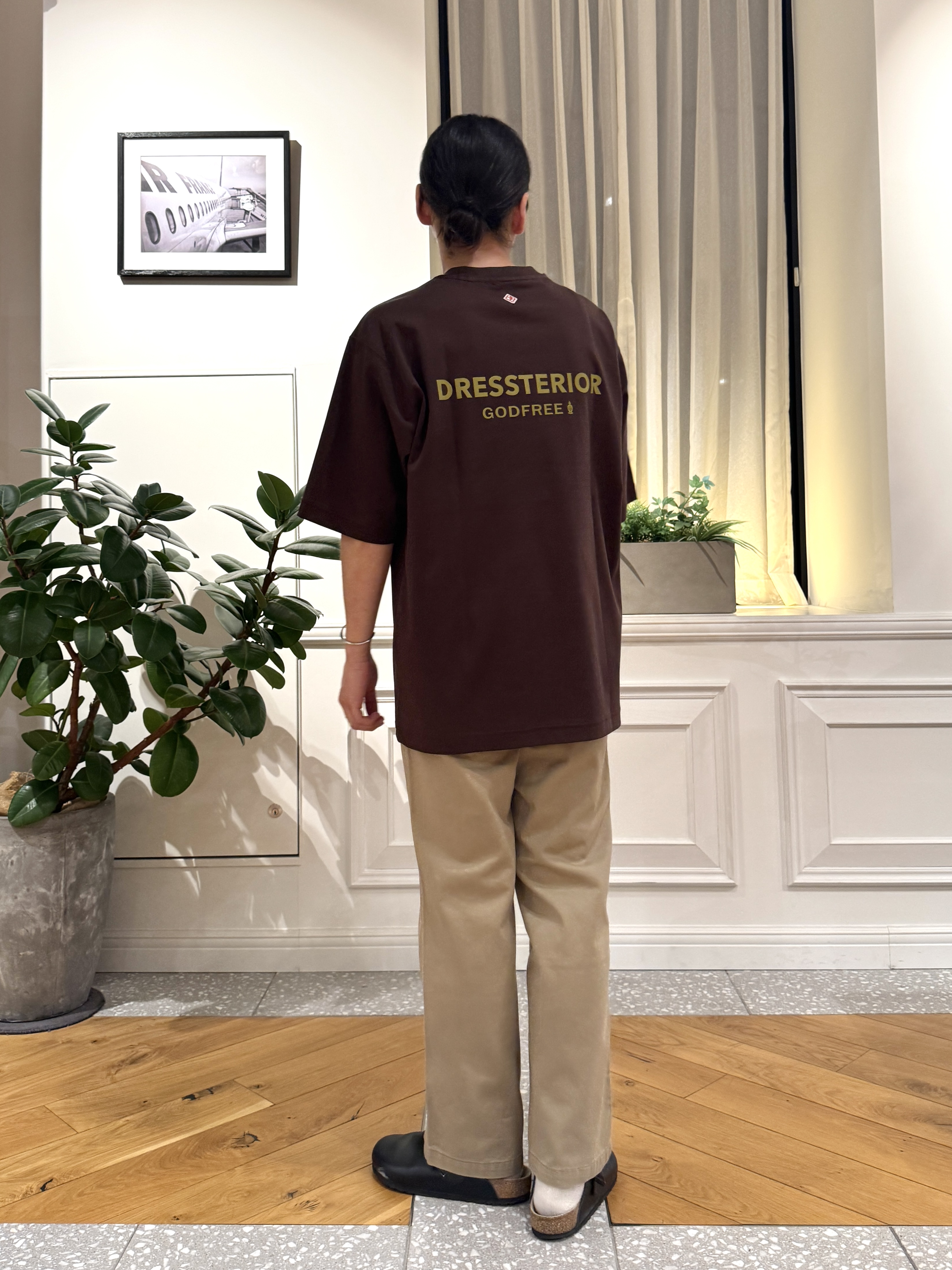 kawarataniさんの「DRESSTERIOR｜【接触冷感／抗菌防臭／消臭】ICE CLEAR COTTON オーバーフィットTシャツ」を使ったコーディネート
