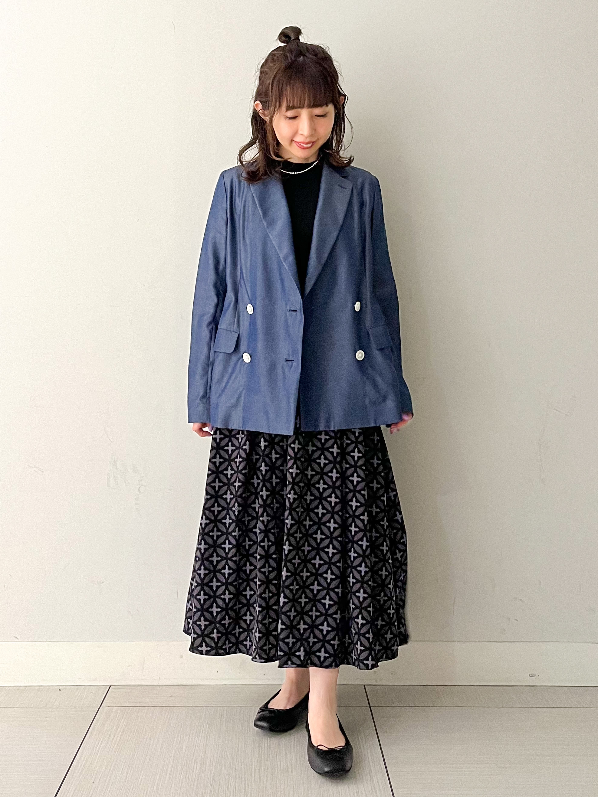 じゅんさんの「DRESSTERIOR｜【otonaMUSE5月号掲載/セットアップ可】テンセルデニムダブルジャケット」を使ったコーディネート