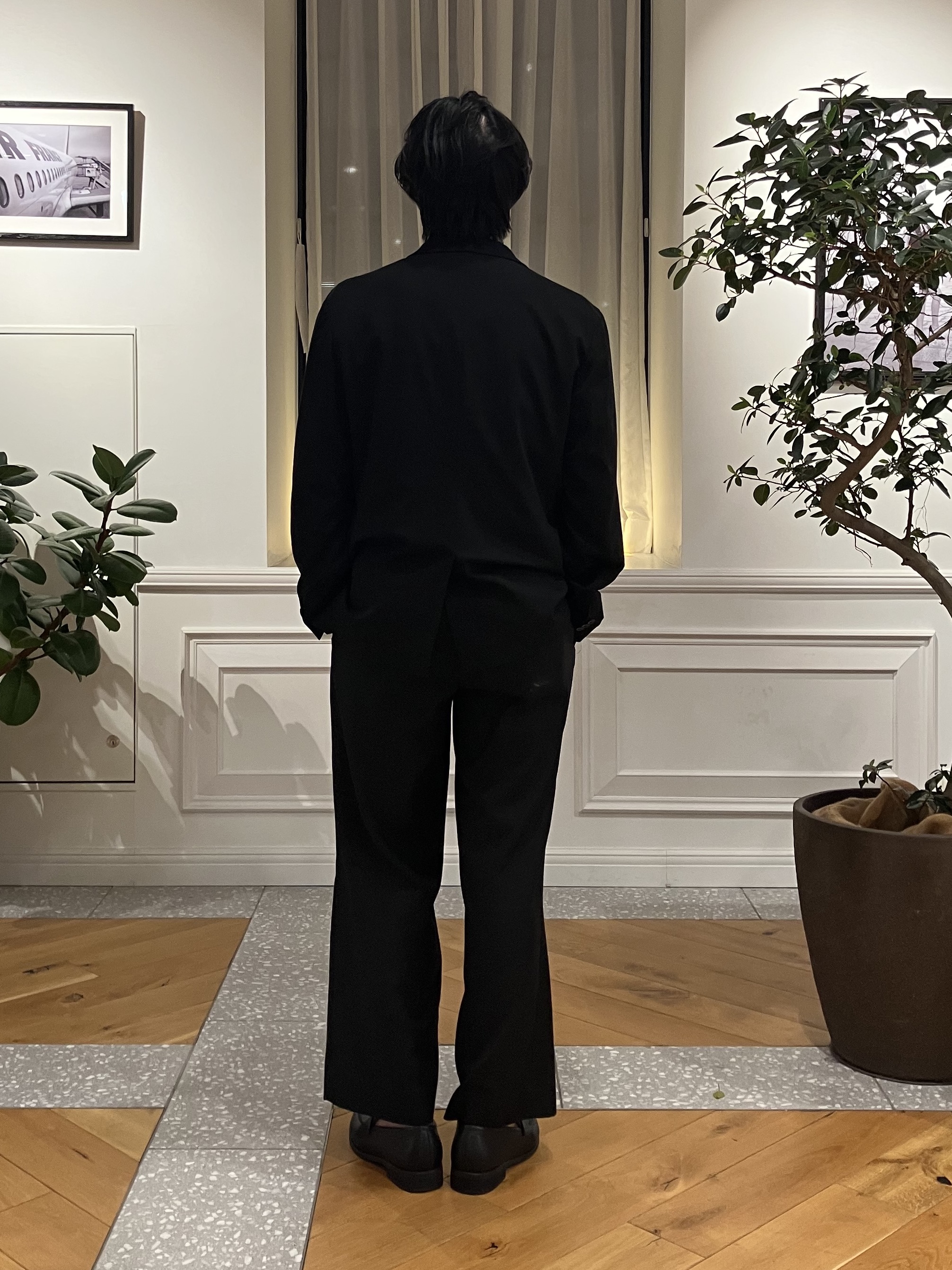 junyaさんの「DRESSTERIOR｜【マルチ2WAYストレッチ/セットアップ可】CARREMAN ライトジャージージャケット」を使ったコーディネート