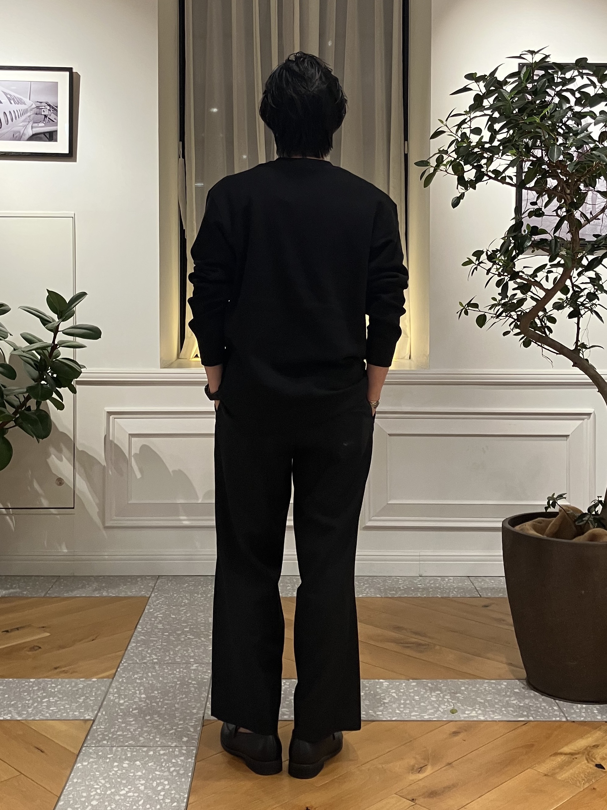 junyaさんの「DRESSTERIOR｜ミサイルキャット 裏起毛スウェットクルーネックTシャツ」を使ったコーディネート
