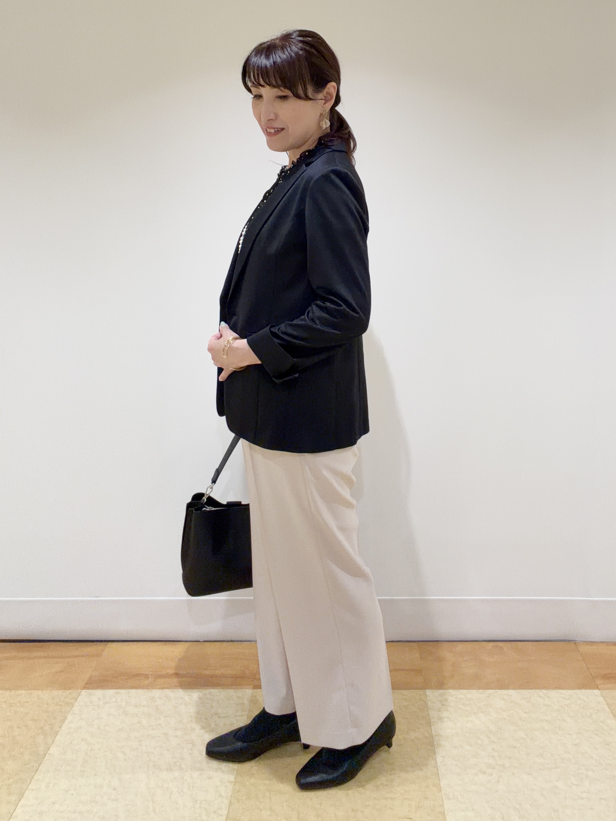ayaさんの「Reflect｜【SS-4Lサイズ／UVカット／接触冷感】匠ジャケット／ロングテーラード」を使ったコーディネート