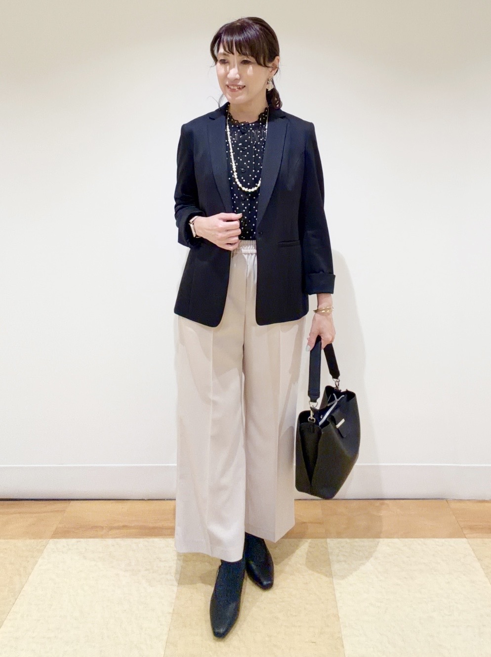 ayaさんの「Reflect｜【SS-4Lサイズ／UVカット／接触冷感】匠ジャケット／ロングテーラード」を使ったコーディネート