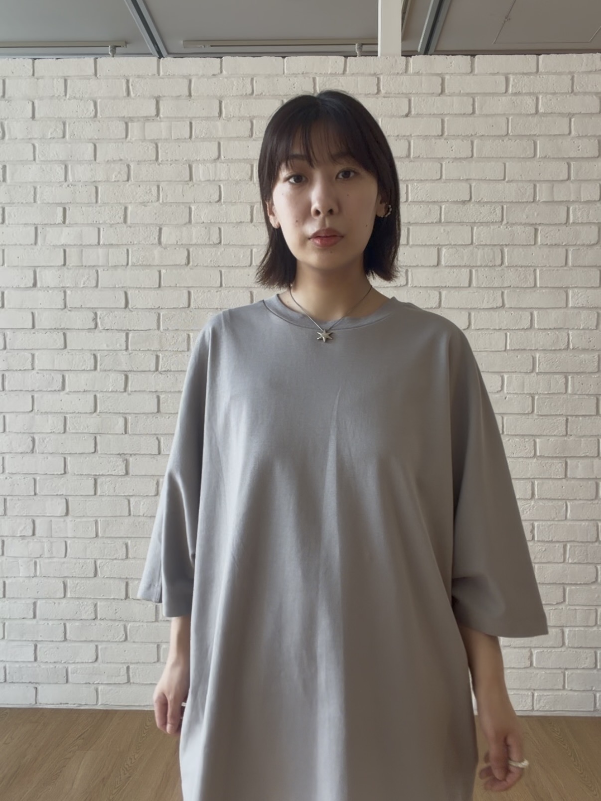 abeさんの「tk.TAKEO KIKUCHI｜【汗シミ防止／UVカット】sweat stain proof series ドルマンTシャツ」を使ったコーディネート