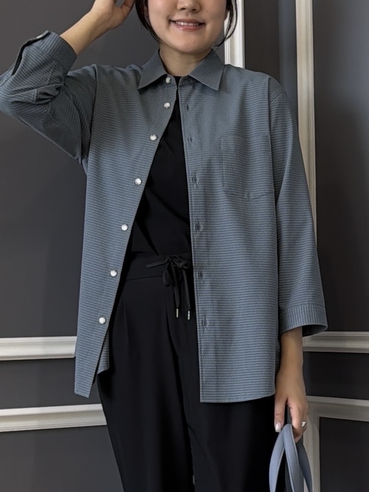 Akutagawaさんの「TAKEO KIKUCHI｜【通気性】AIR TOOL LIGHT Ｔシャツ」を使ったコーディネート